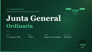 Convocatoria Junta General Ordinaria Junio 2026